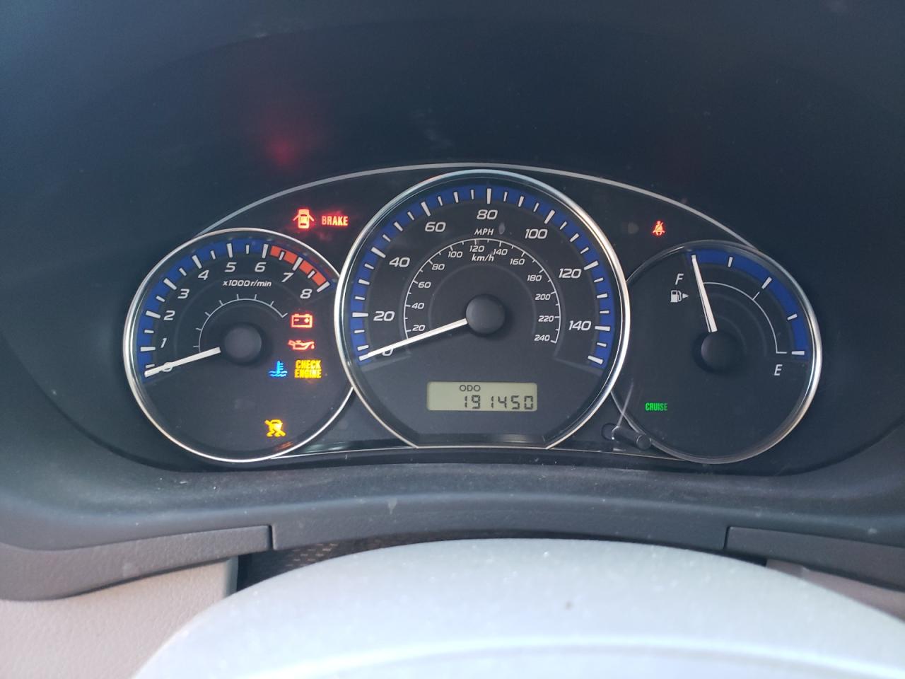 Photo 8 from auction – 2010 SUBARU FORESTER 2 with VIN JF2SH6CC0AG910543