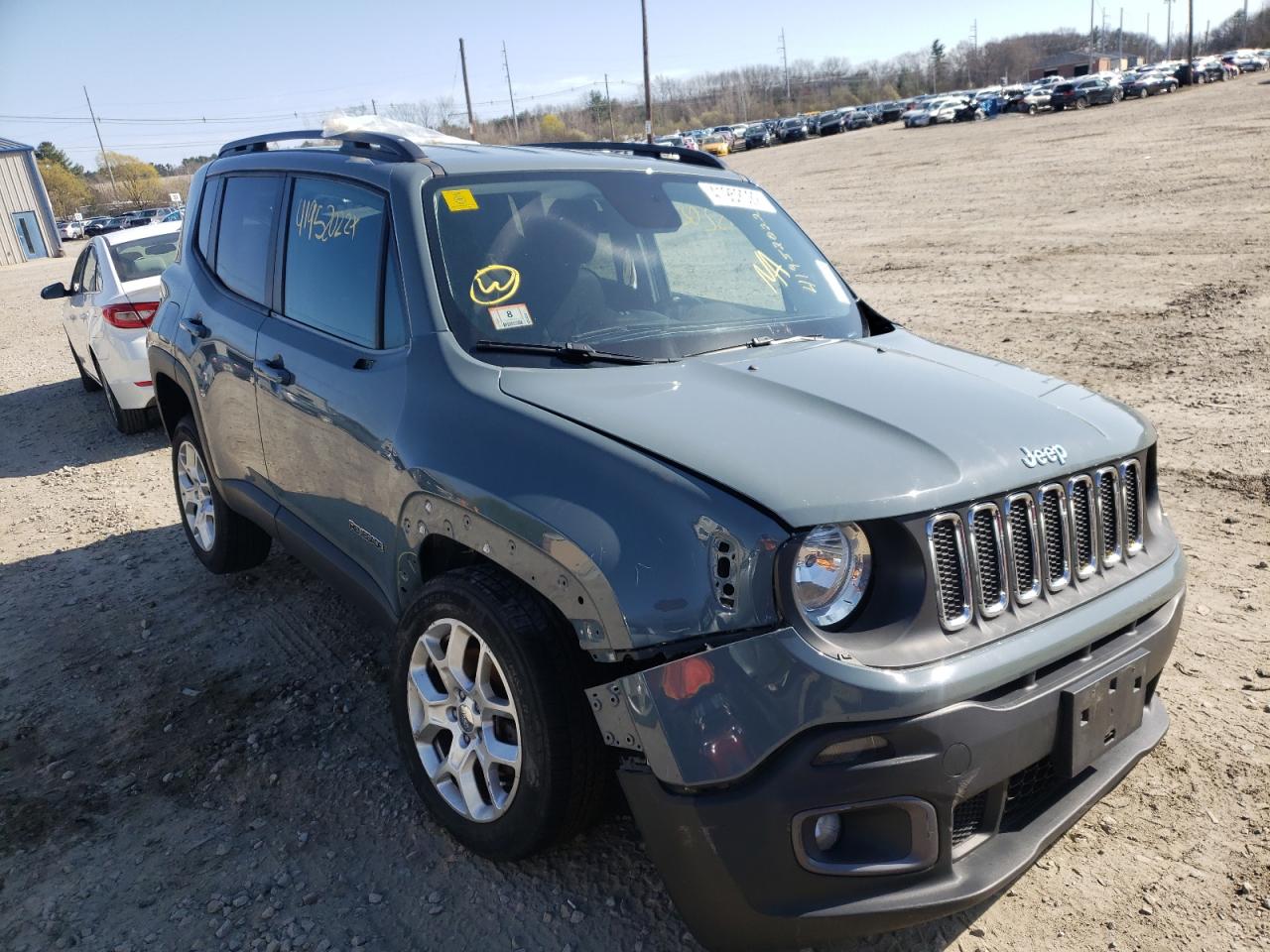 JEEP RENEGADE L 2017 with VIN ZACCJBBB0HPF49112 - Photo from auction