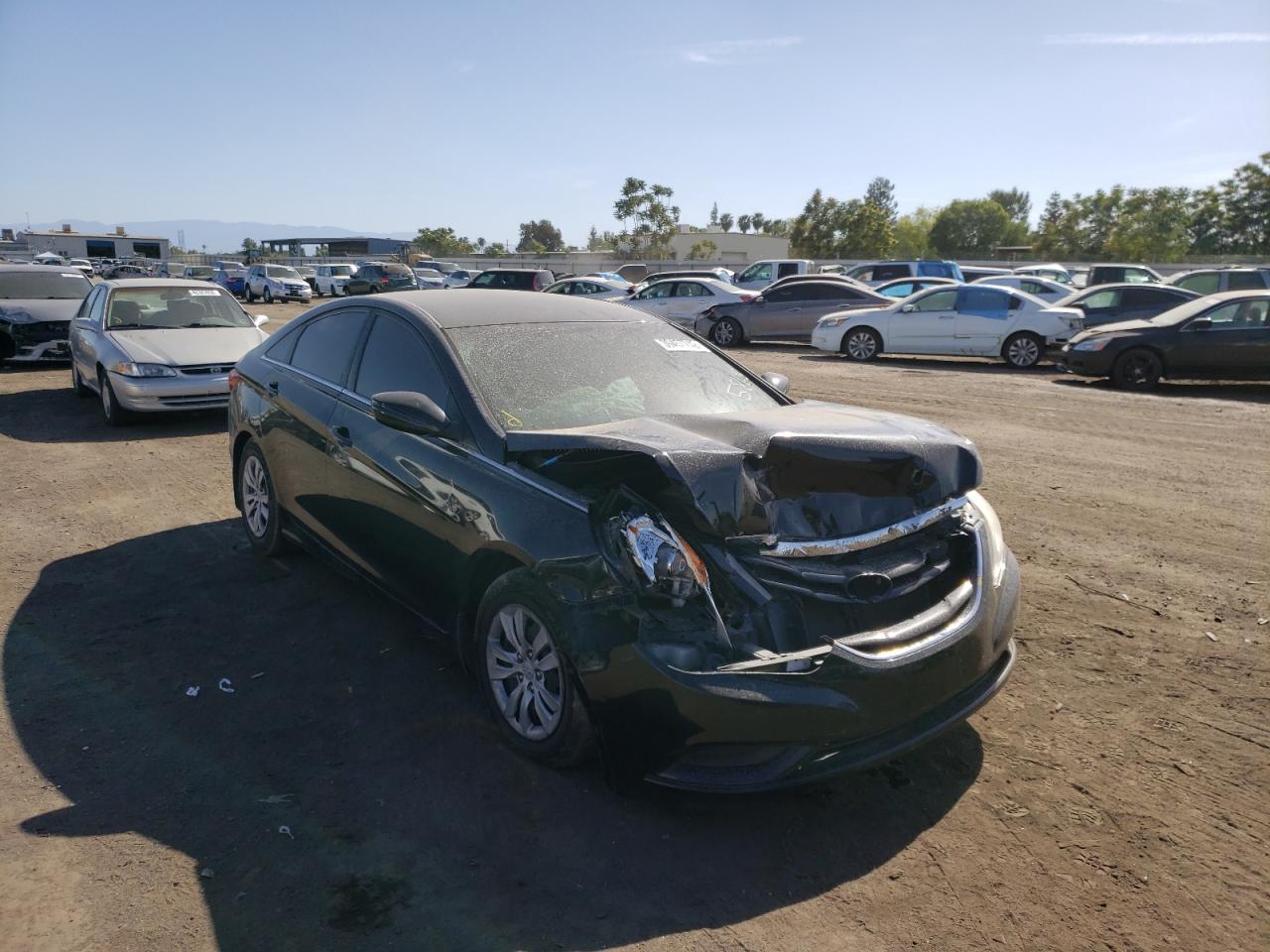 HYUNDAI SONATA GLS 2012 with VIN 5NPEB4AC8CH415865 - Photo from auction