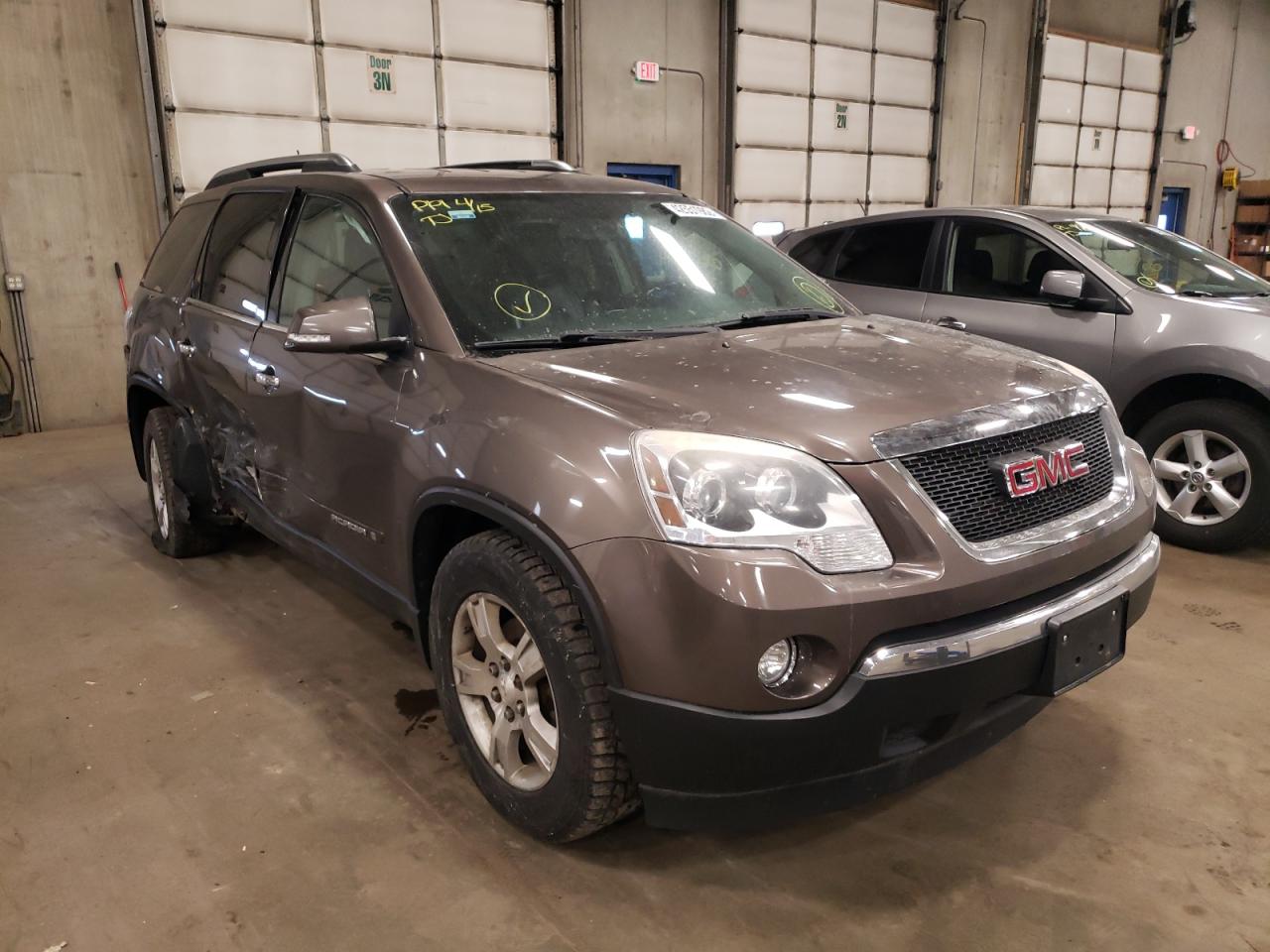 GMC ACADIA SLT 2008 with VIN 1GKEV23778J255346 - Photo from auction