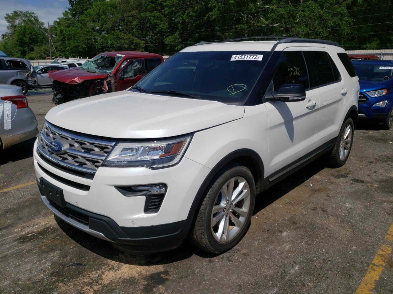 Photo 2 from auction – 2018 FORD EXPLORER X with VIN 1FM5K7D85JGA76827