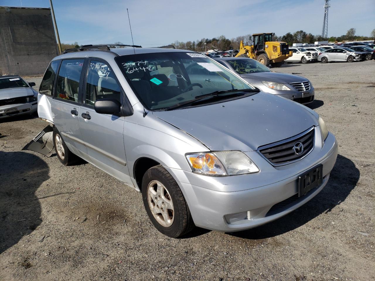 MAZDA MPV WAGON 2001 with VIN JM3LW28G910185022 - Photo from auction