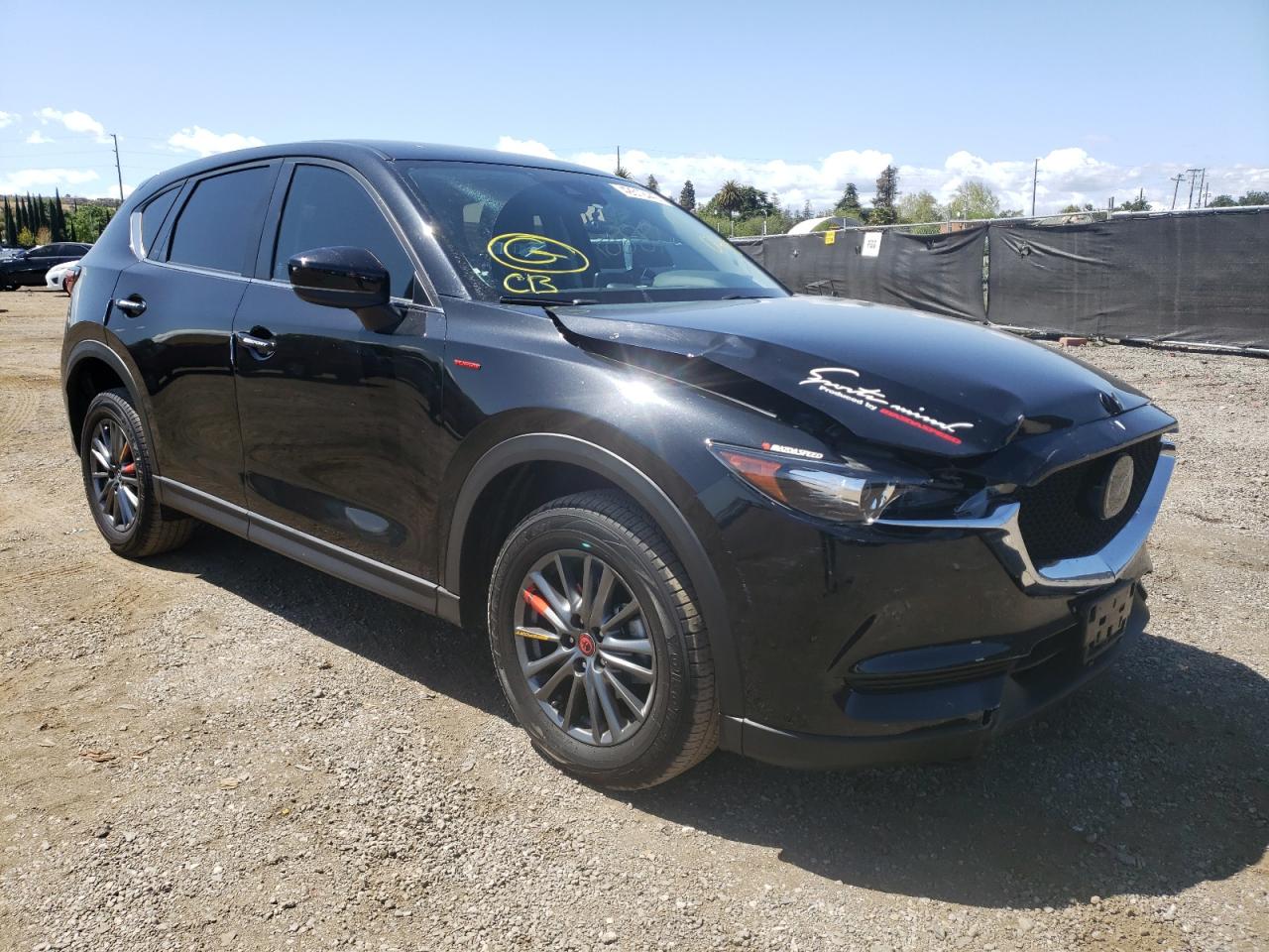 MAZDA CX-5 SPORT 2018 with VIN JM3KFBBM4J0319896 - Photo from auction