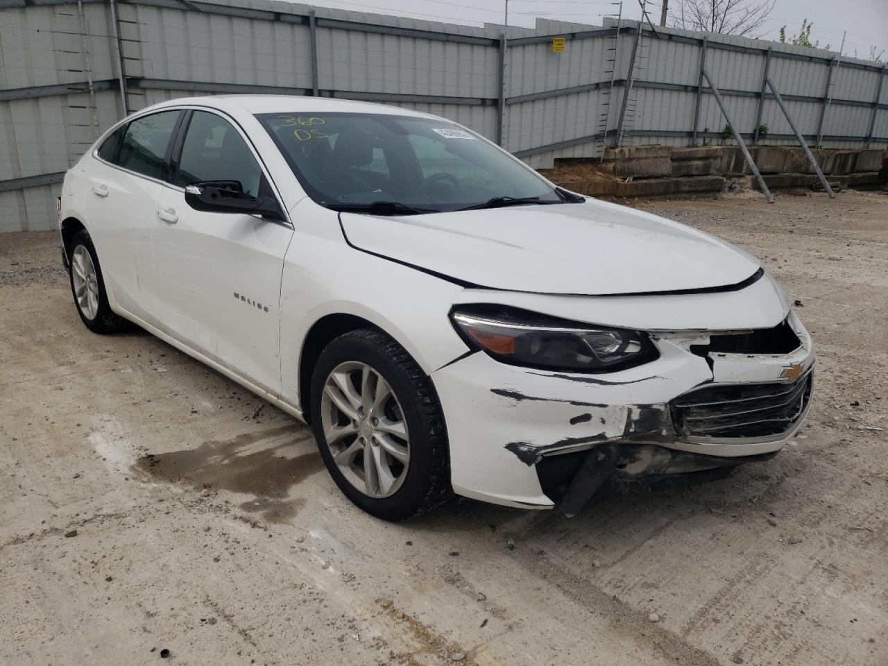 CHEVROLET MALIBU LT 2016 with VIN 1G1ZE5ST2GF301883 - Photo from auction