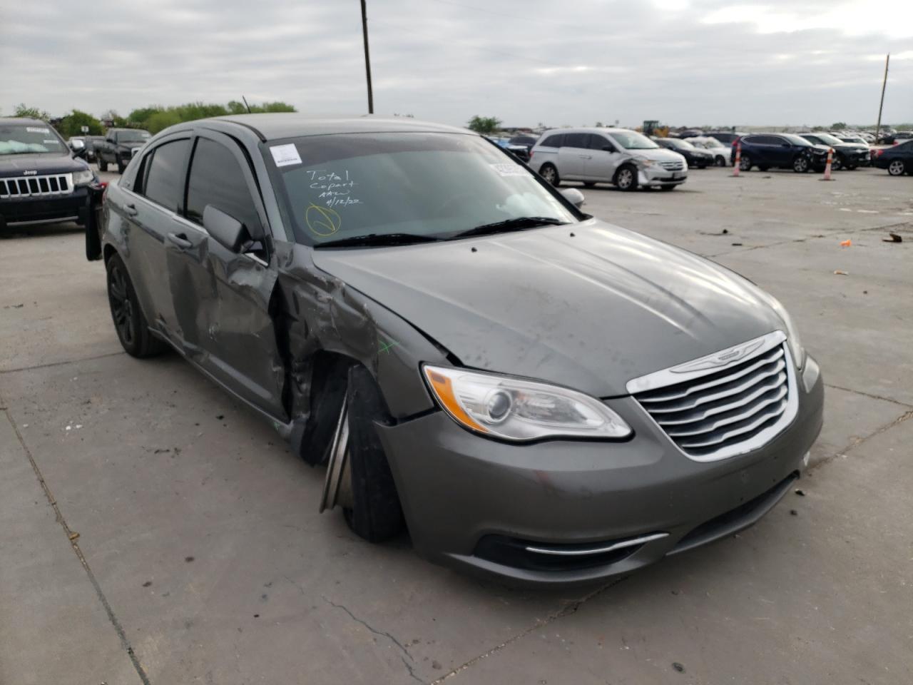 CHRYSLER 200 LX 2013 with VIN 1C3CCBAB1DN761407 - Photo from auction