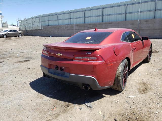 Photo 4 from auction – 2014 CHEVROLET CAMARO LT with VIN 2G1FB1E34E9275051