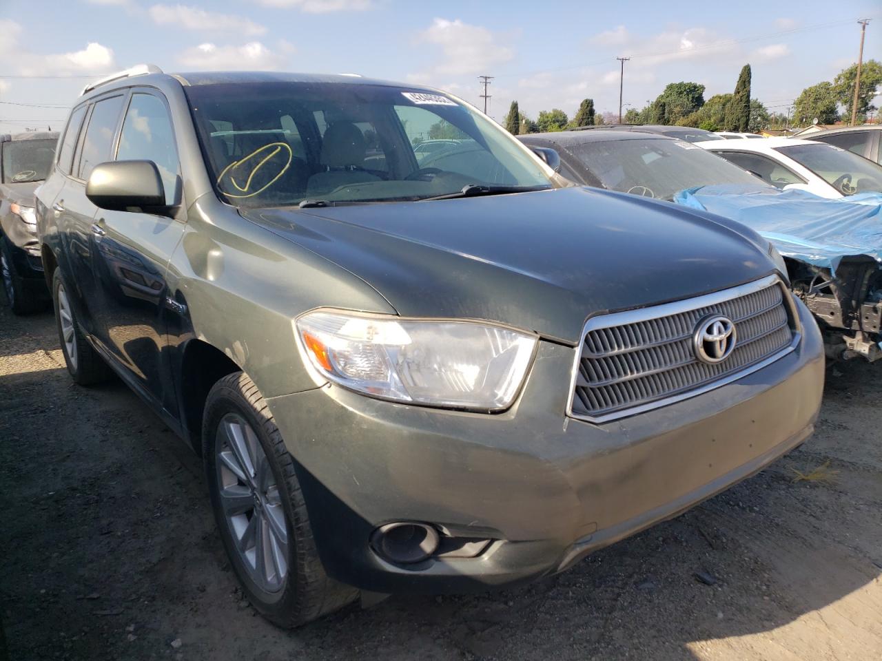 TOYOTA HIGHLANDER 2008 with VIN JTEEW41A382015848 - Photo from auction