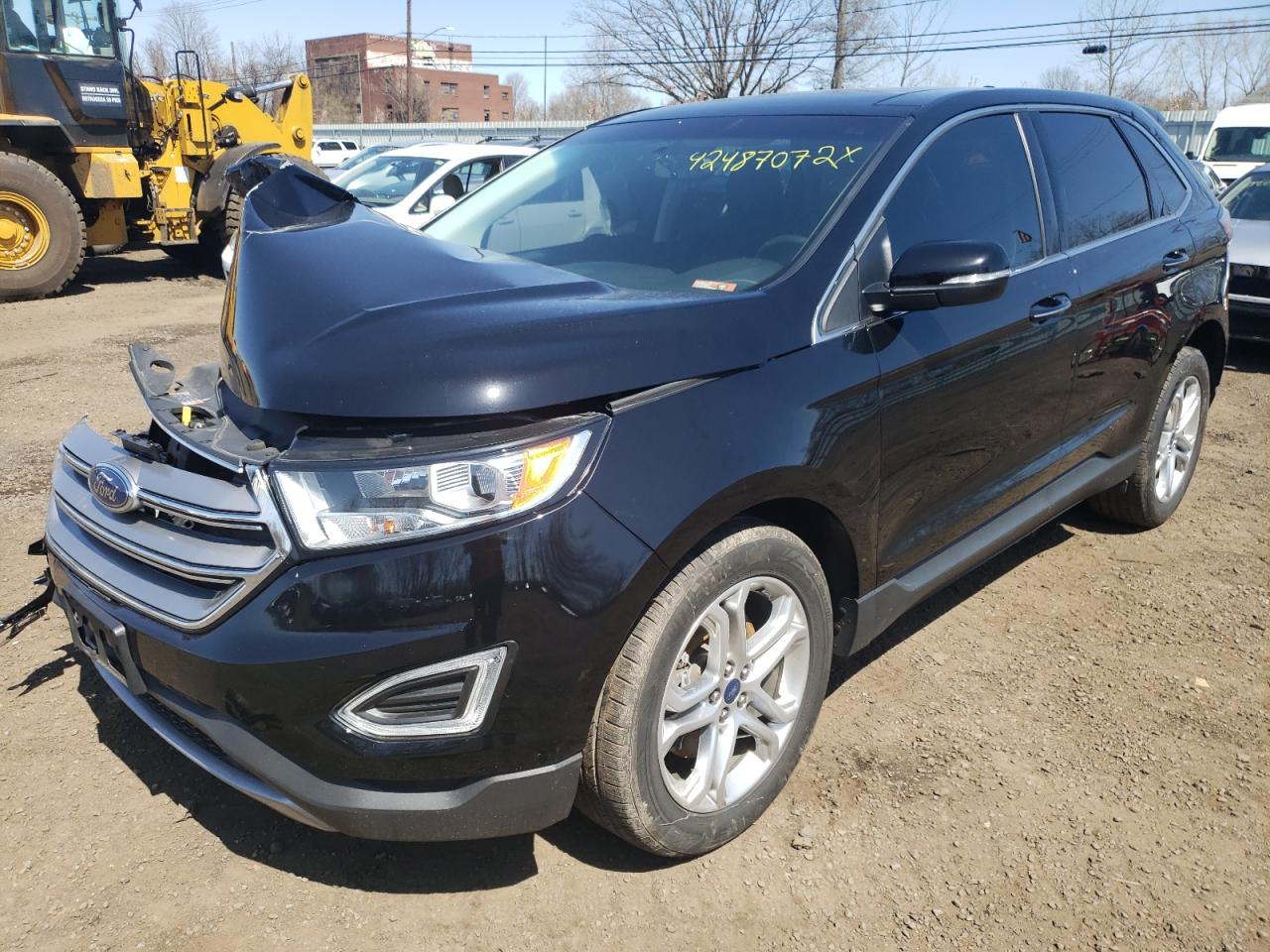 FORD EDGE TITAN 2018 with VIN 2FMPK4K8XJBC02472 - Photo from auction