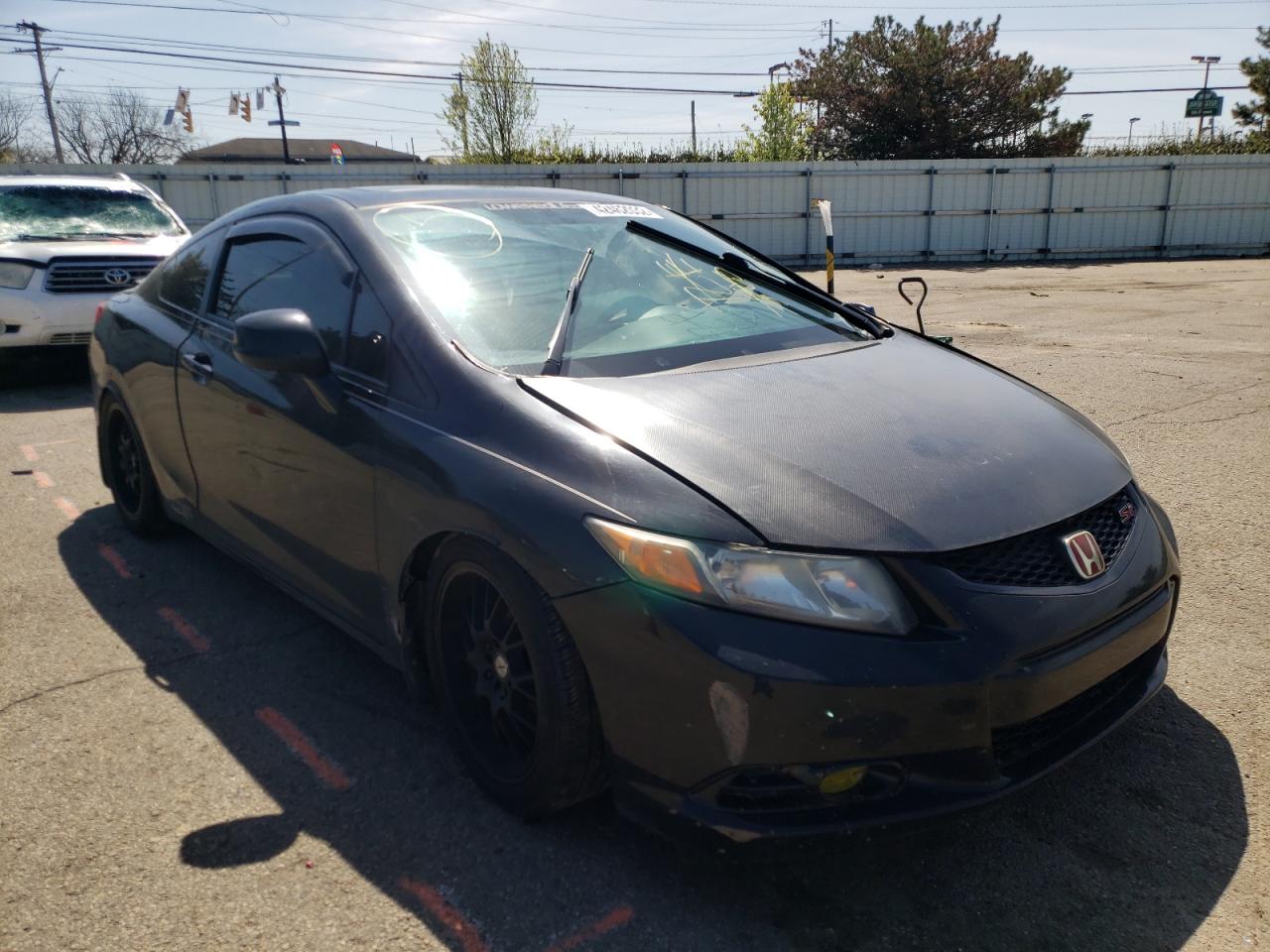 HONDA CIVIC SI 2012 with VIN 2HGFG4A50CH701064 - Photo from auction