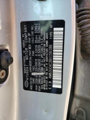 Photo 10 from auction – 2011 HYUNDAI TUCSON GLS with VIN KM8JUCAC3BU156186