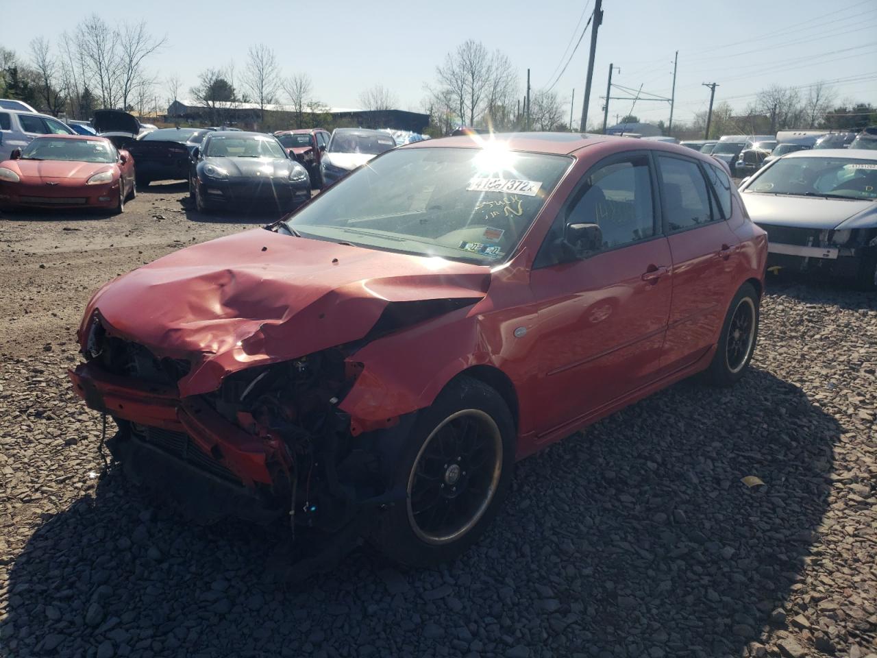 Photo 2 from auction – 2004 MAZDA MAZDA3 with VIN JM1BK143641128949