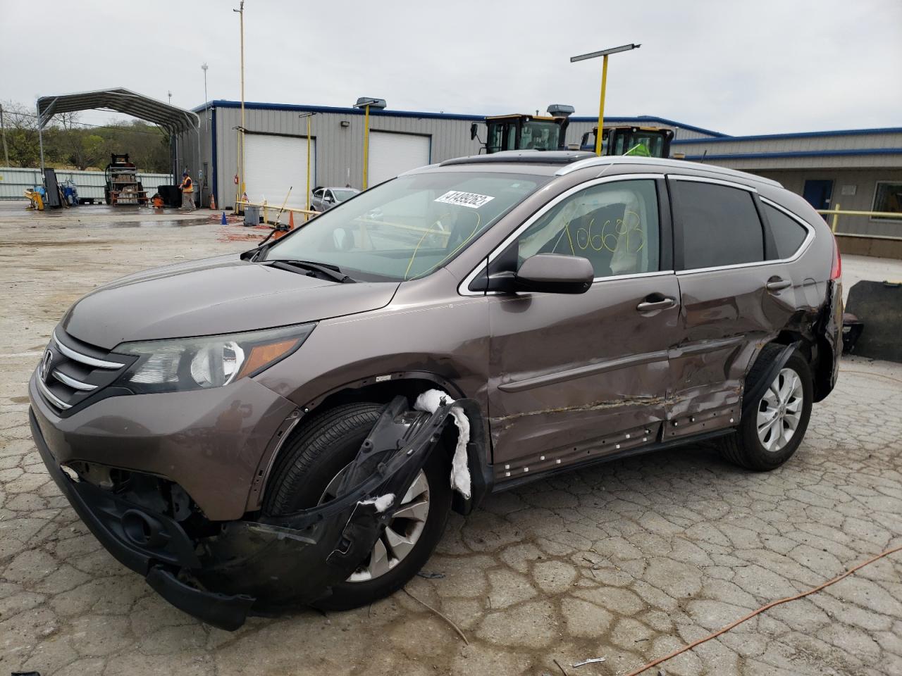 Photo 9 from auction – 2013 HONDA CR-V EXL with VIN 5J6RM3H77DL010943