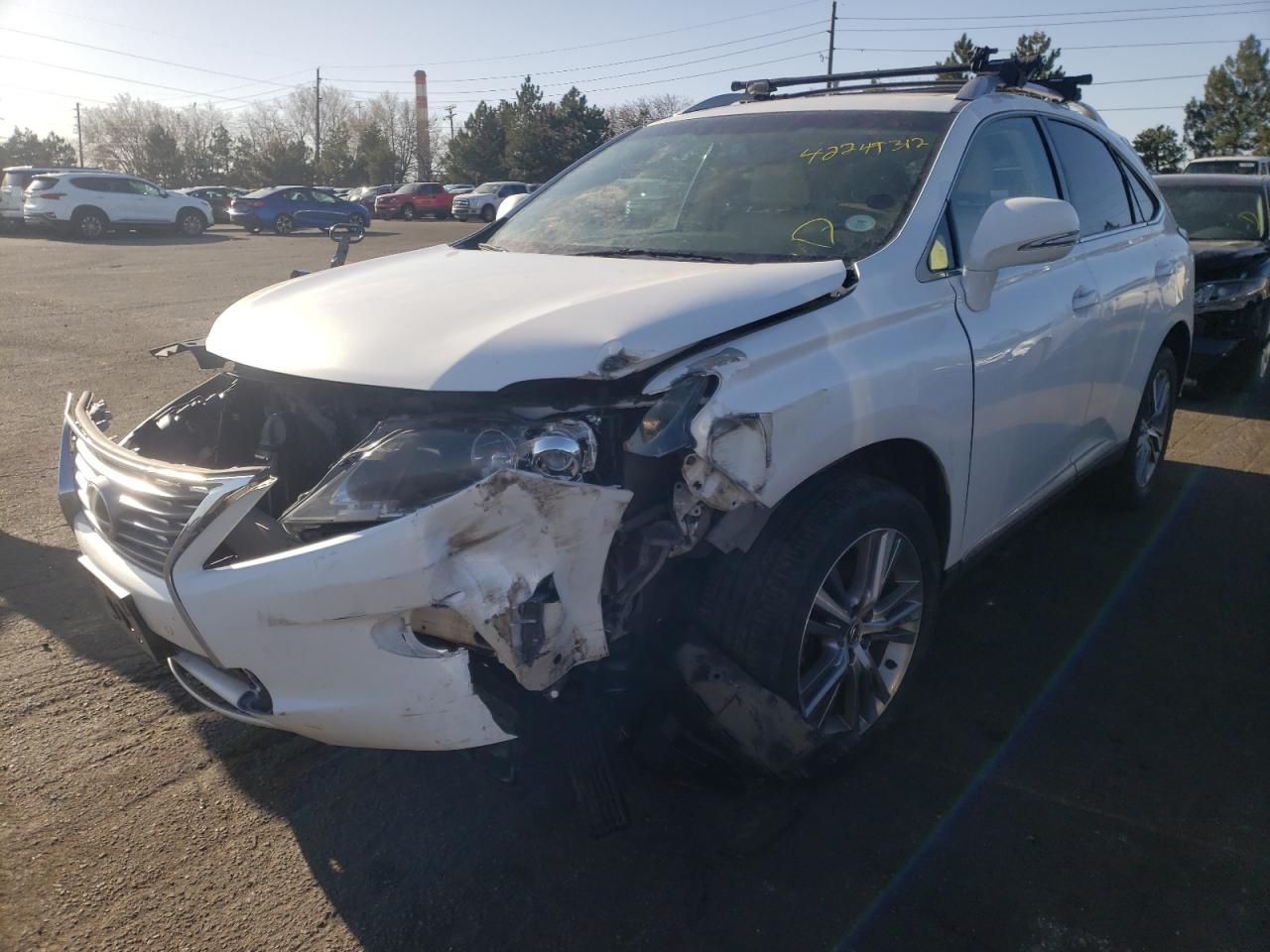 Photo 2 from auction – 2015 LEXUS RX 350 BAS with VIN JTJBK1BA2F2475853