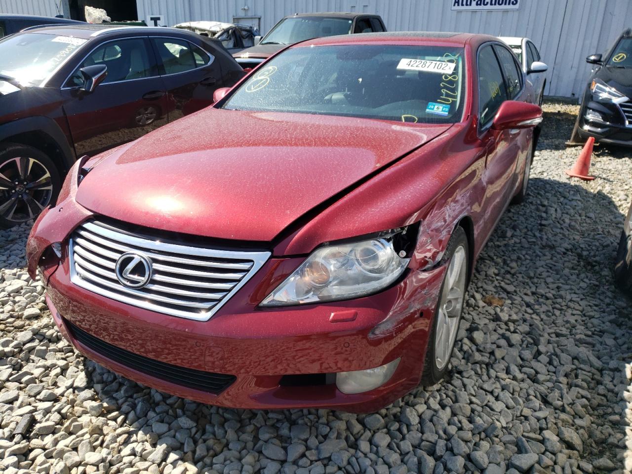 Photo 2 from auction – 2012 LEXUS LS 460 with VIN JTHBL5EF3C5113103