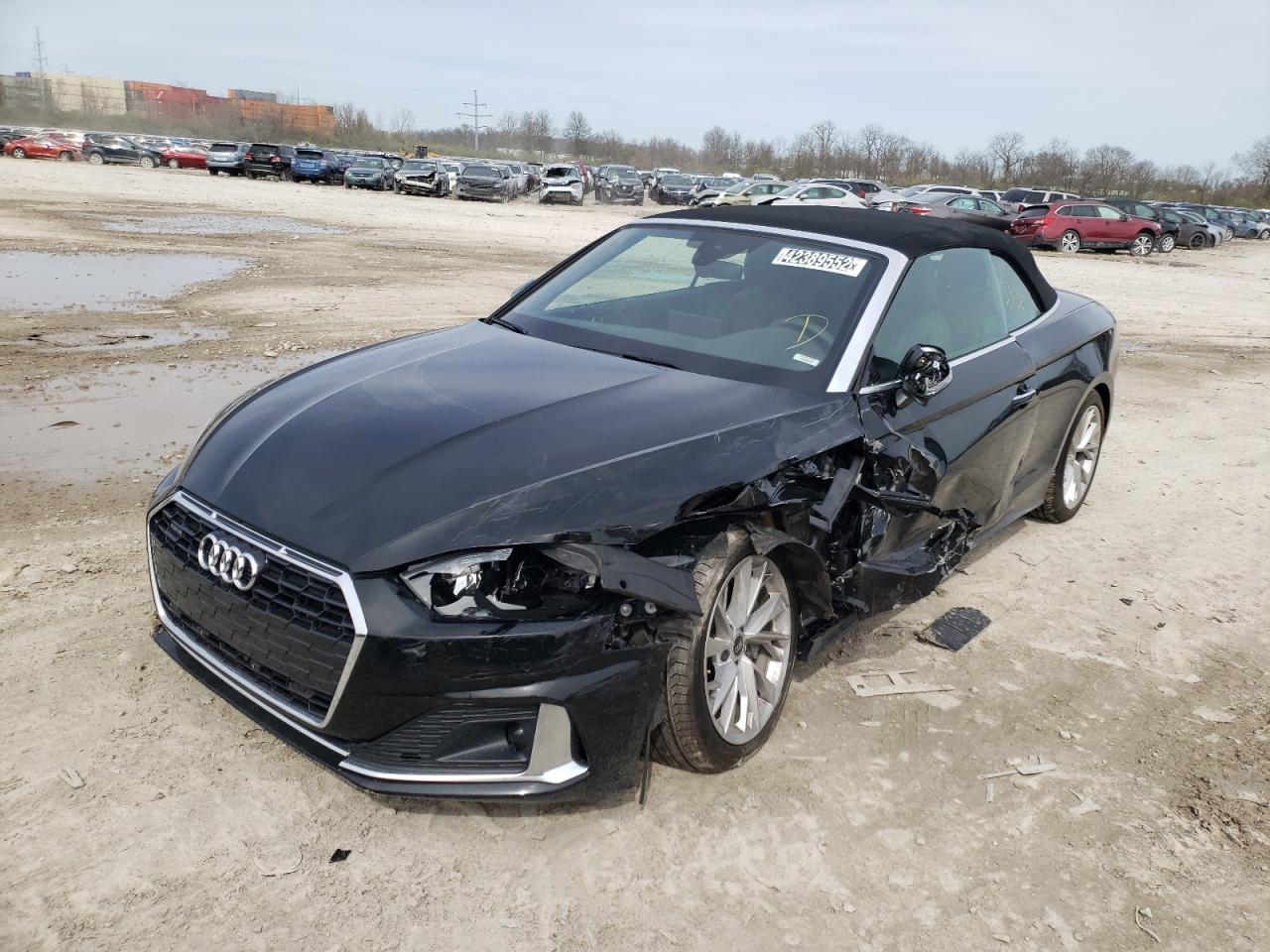 Photo 9 from auction – 2022 AUDI A5 with VIN WAUWAGF54NN001520