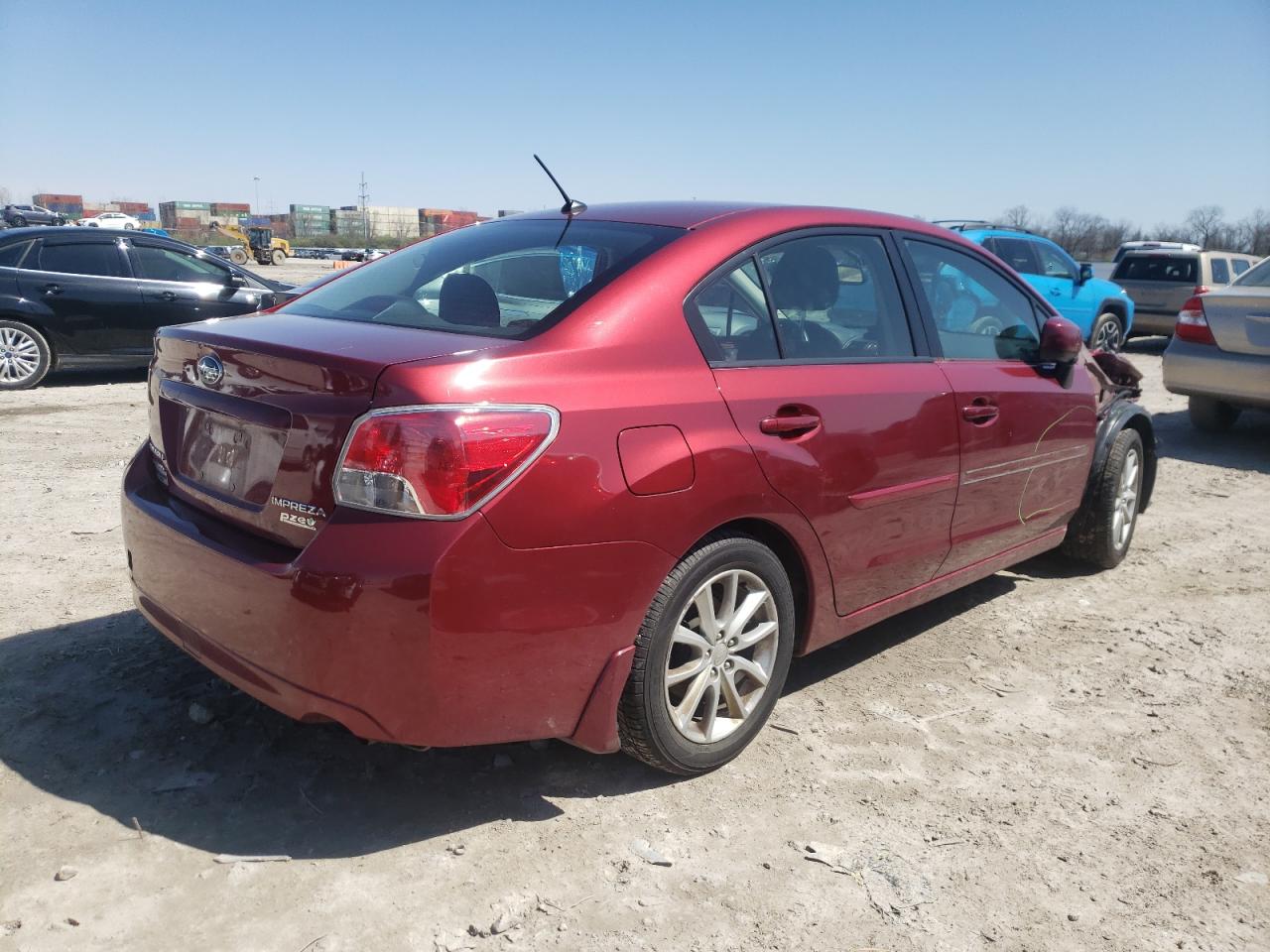 Photo 4 from auction – 2013 SUBARU IMPREZA PR with VIN JF1GJAC65DH035616