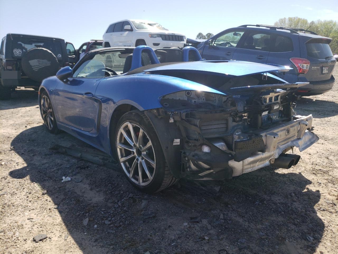 Photo 3 from auction – 2017 PORSCHE BOXSTER S with VIN WP0CB2A8XHS241023