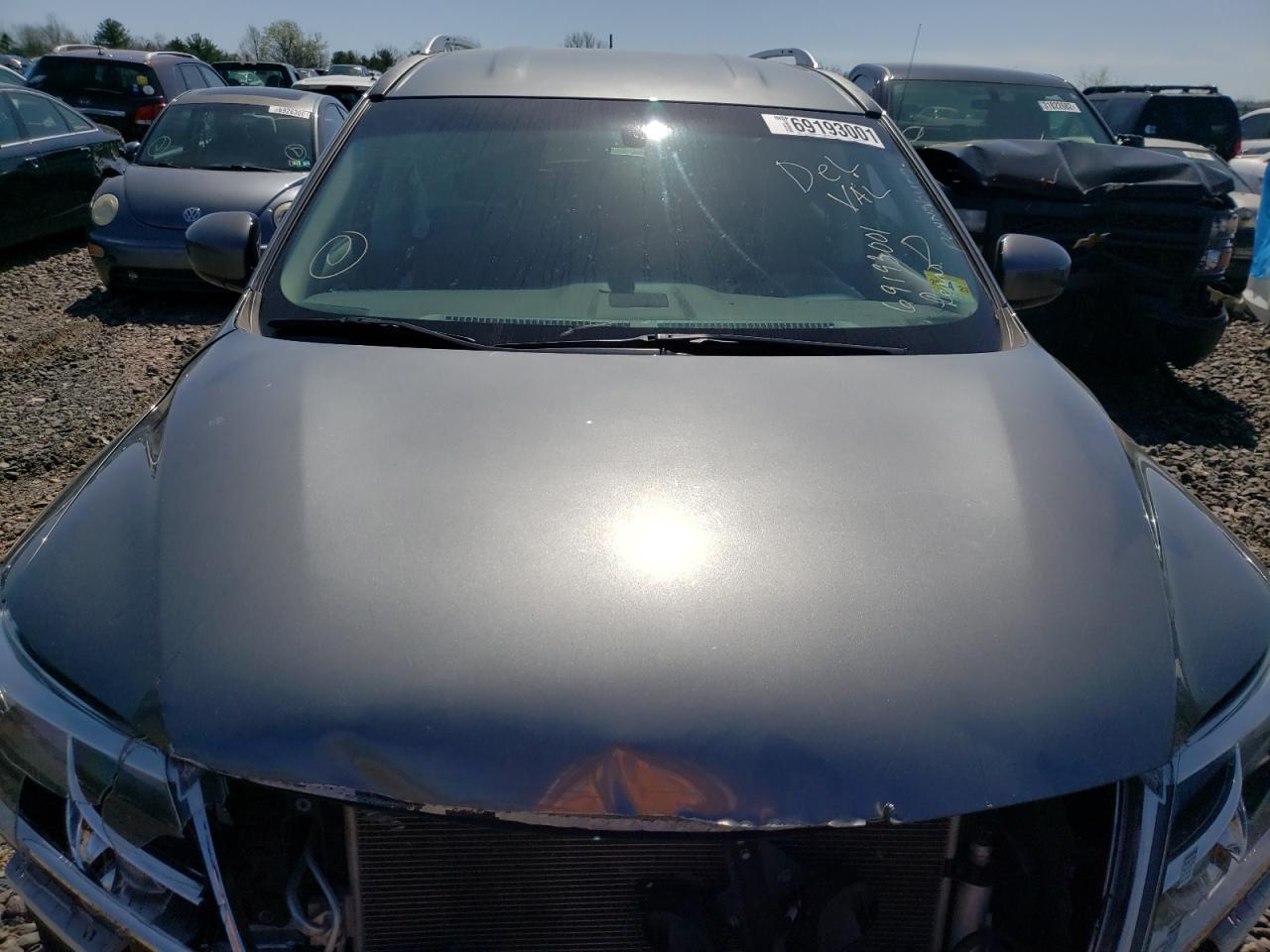 Photo 7 from auction – 2015 NISSAN PATHFINDER with VIN 5N1AR2MM4FC716826