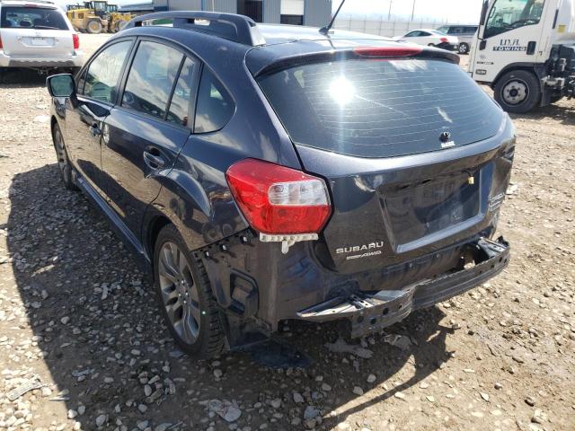 Photo 3 from auction – 2013 SUBARU IMPREZA SP with VIN JF1GPAL65D2802494