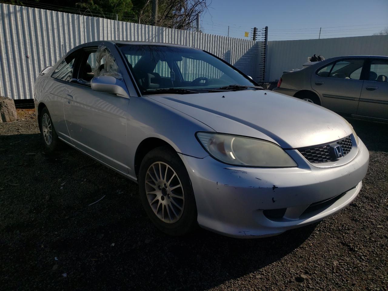 HONDA CIVIC EX 2005 with VIN 1HGEM22915L037485 - Photo from auction