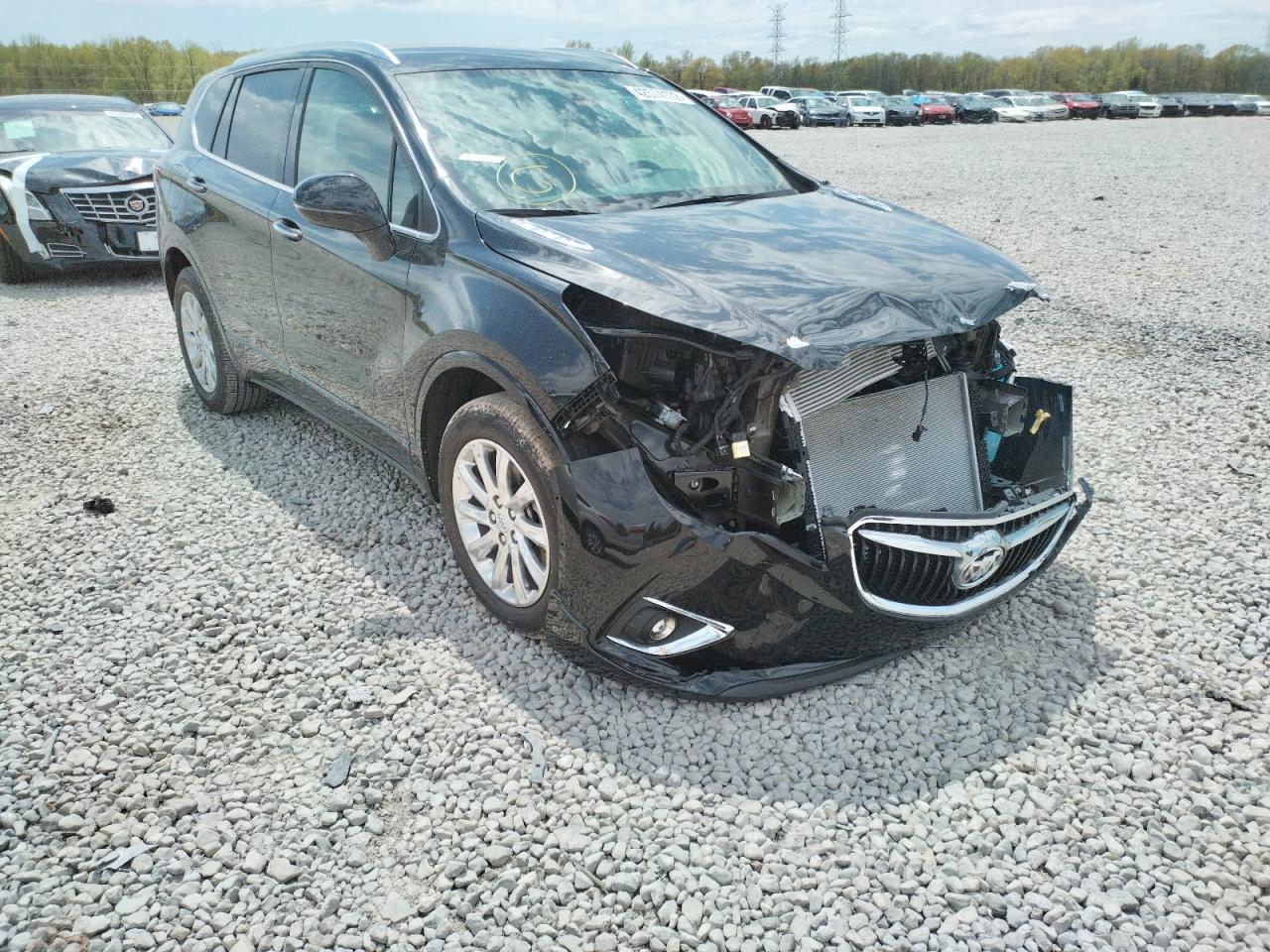 BUICK ENVISION E 2020 with VIN LRBFX2SA1LD037318 - Photo from auction
