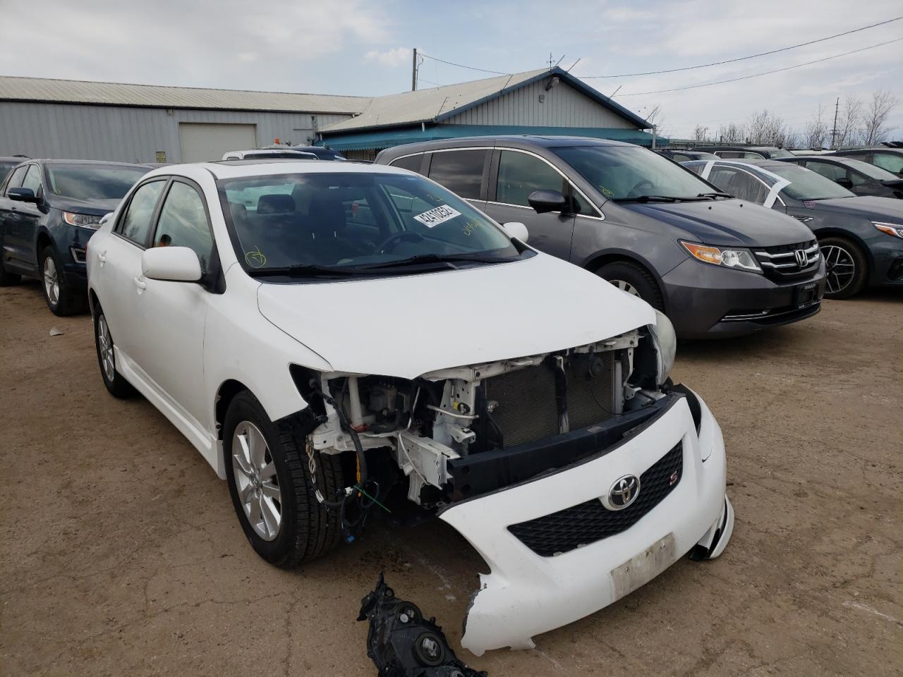 TOYOTA COROLLA BA 2009 with VIN 1NXBU40E39Z014069 - Photo from auction