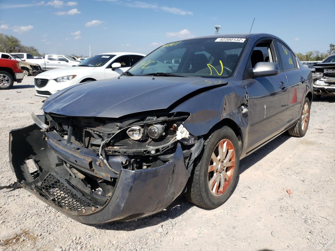 صورة رقم 2 من المزاد - 2008 MAZDA 3 I مع VIN JM1BK32F781810821