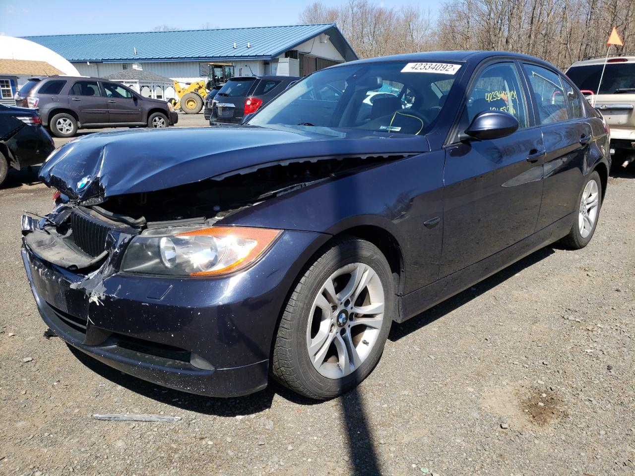 Photo 2 from auction – 2008 BMW 328 XI with VIN WBAVC93598K042933