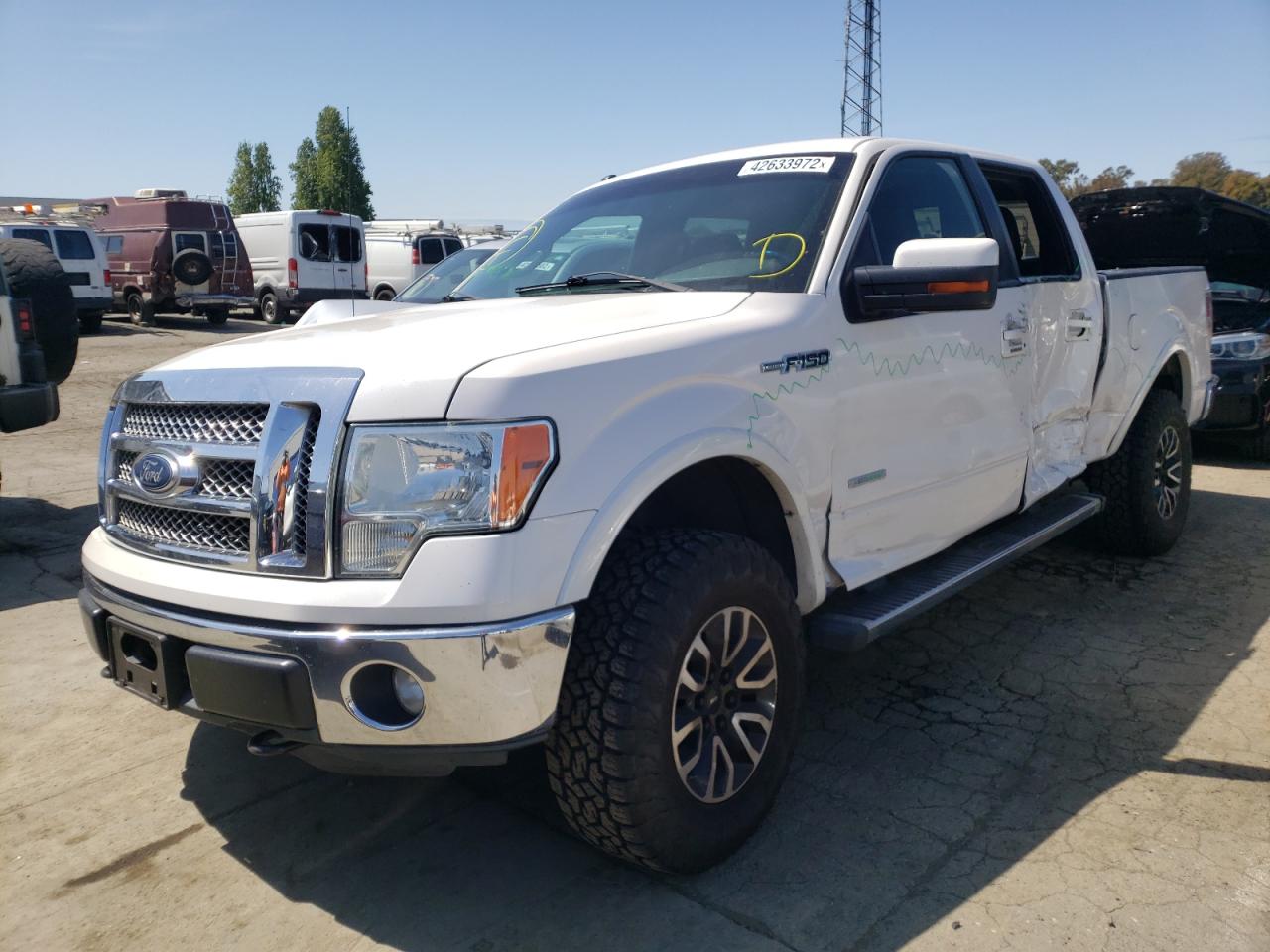 Photo 2 from auction – 2011 FORD F150 SUPER with VIN 1FTFW1ET3BFA63076