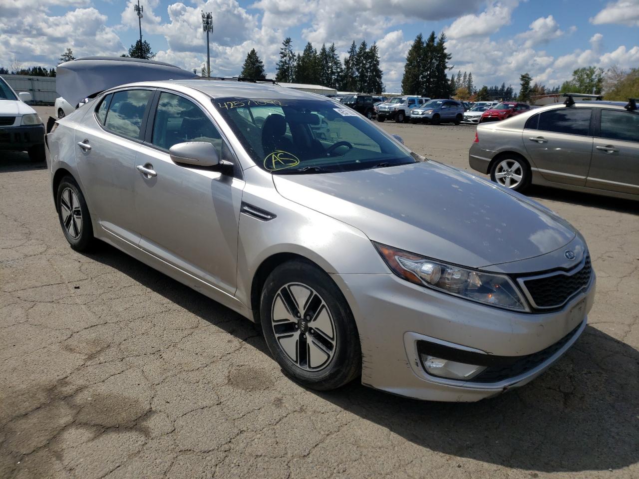 KIA OPTIMA 2012 with VIN KNAGM4AD5C5015576 - Photo from auction