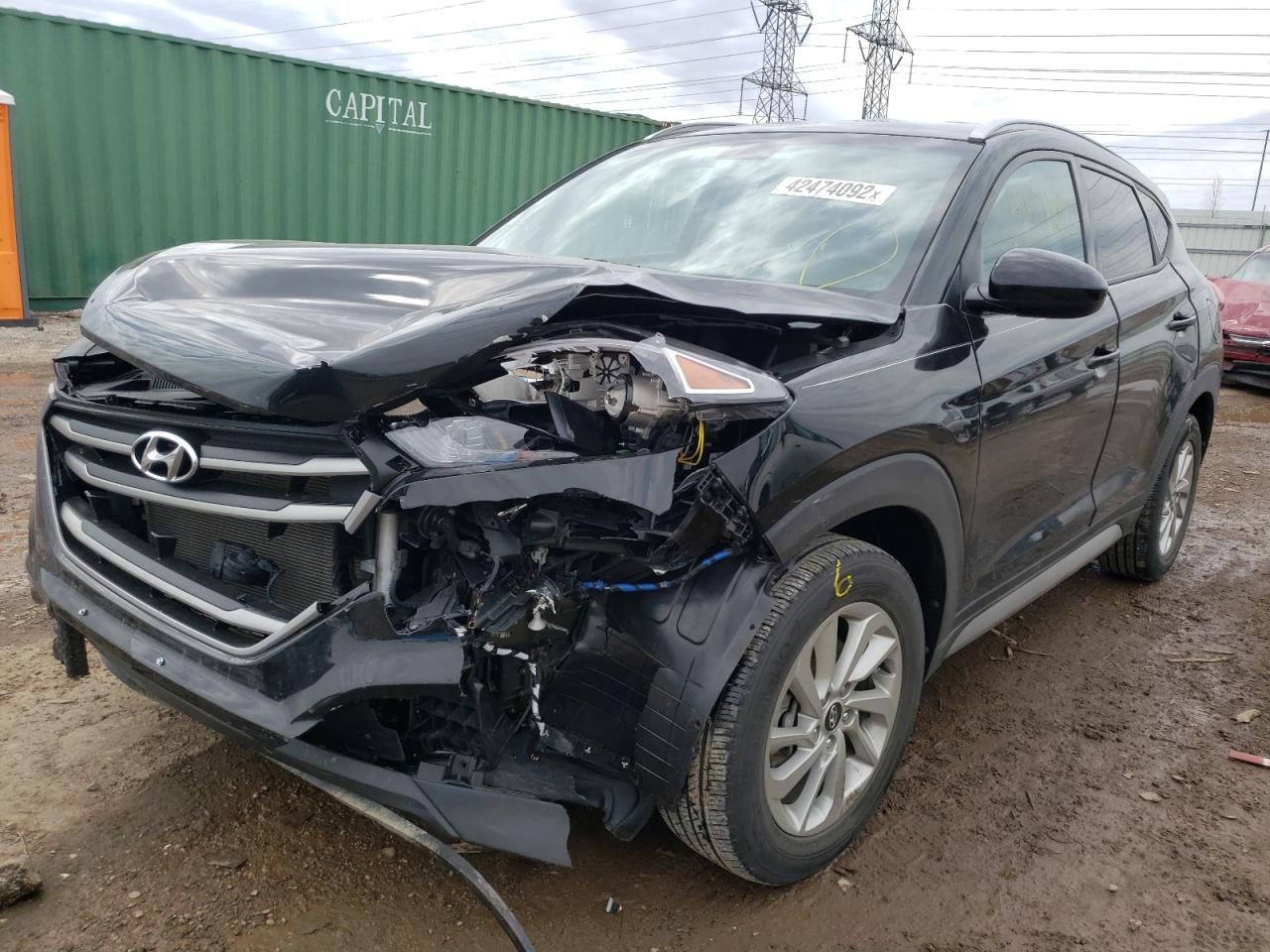 Photo 2 from auction – 2017 HYUNDAI TUCSON LIM with VIN KM8J3CA45HU333017