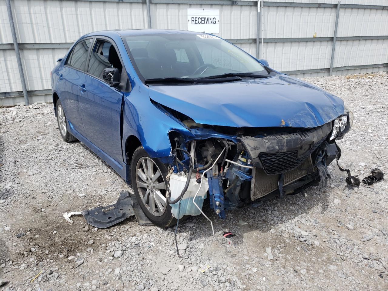 TOYOTA COROLLA BA 2010 مع رقم تعريف المركبة 2T1BU4EE7AC355523 - صورة من المزاد