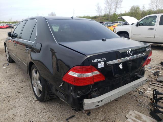Photo 3 from auction – 2005 LEXUS LS 430 with VIN JTHBN36F555006358