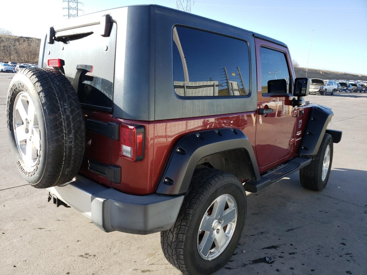Photo 4 from auction – 2008 JEEP WRANGLER S with VIN 1J4FA54138L625262