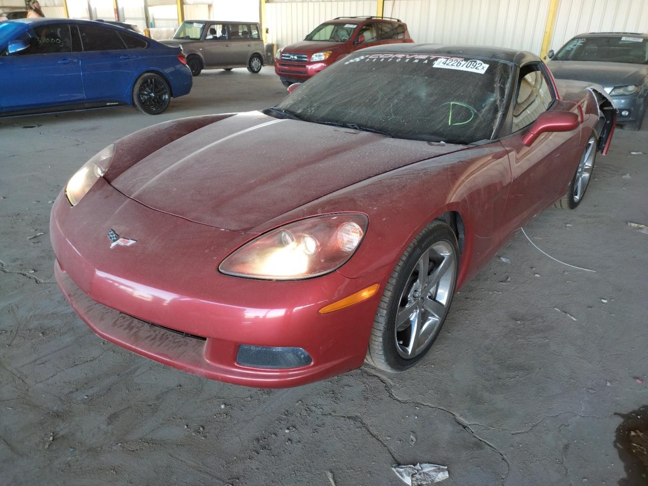 Photo 2 from auction – 2009 CHEVROLET CORVETTE with VIN 1G1YY25W295103112