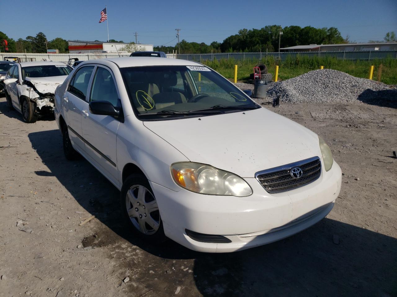 TOYOTA COROLLA CE 2006 with VIN JTDBR32EX60077346 - Photo from auction