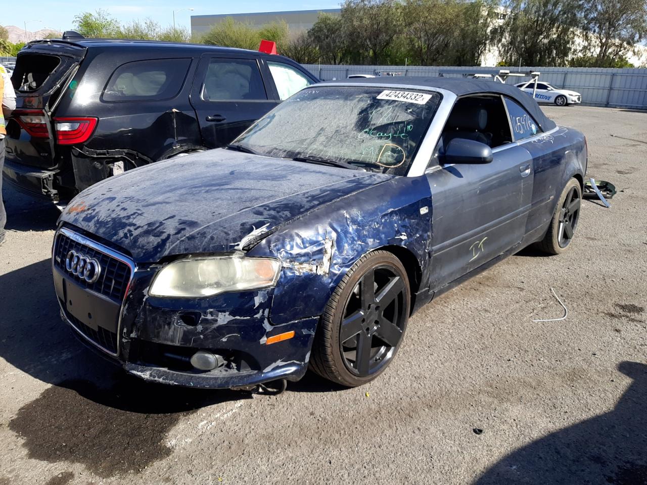 Photo 2 from auction – 2008 AUDI A4 S-LINE with VIN WAUBF48H98K012234