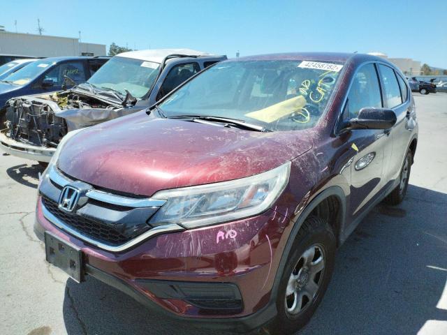 Photo 2 from auction – 2015 HONDA CR-V LX with VIN 2HKRM4H35FH646275