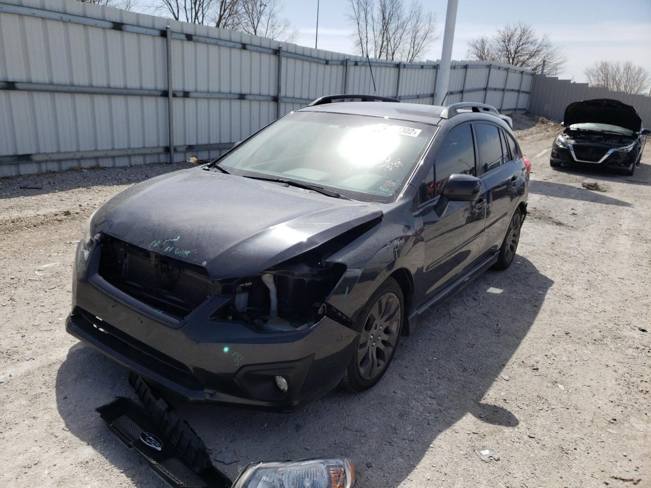 Photo 2 from auction – 2013 SUBARU IMPREZA SP with VIN JF1GPAL60DH831589