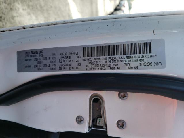 Photo 10 from auction – 2018 RAM 2500 SLT with VIN 3C6UR5JL8JG346119