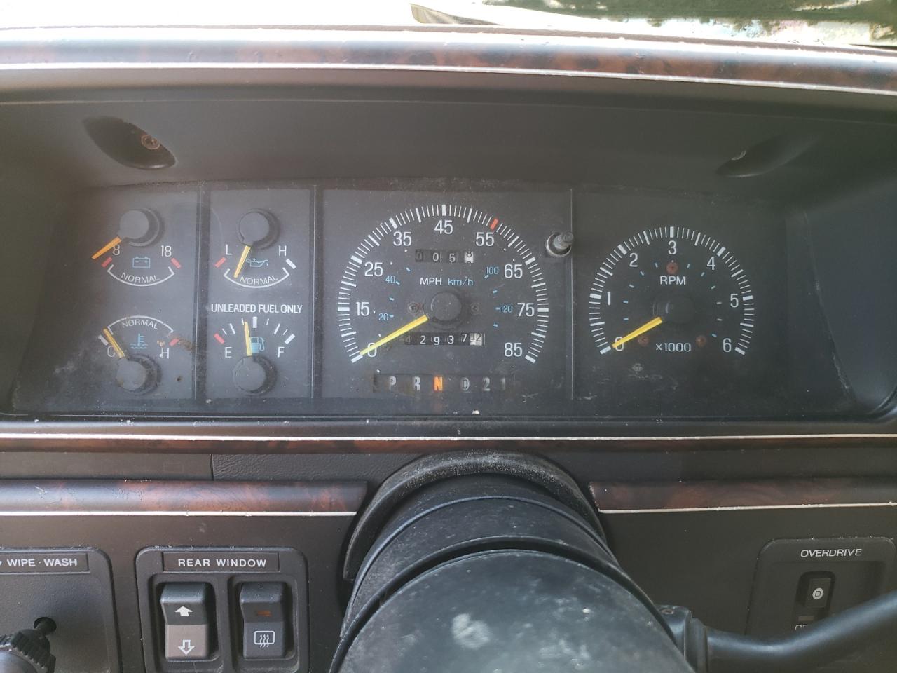 Photo 8 from auction – 1991 FORD BRONCO U10 with VIN 1FMEU15N2MLA37345