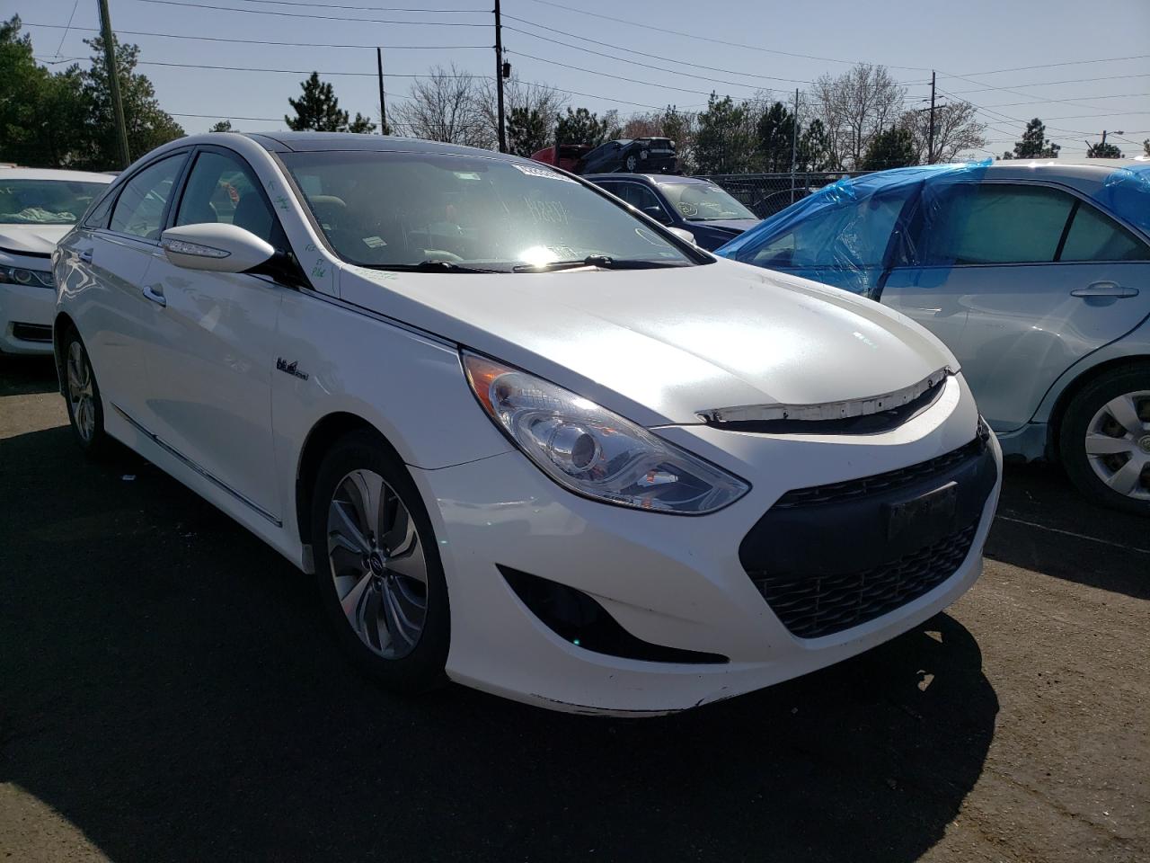 HYUNDAI SONATA HYB 2013 with VIN KMHEC4A47DA068801 - Photo from auction