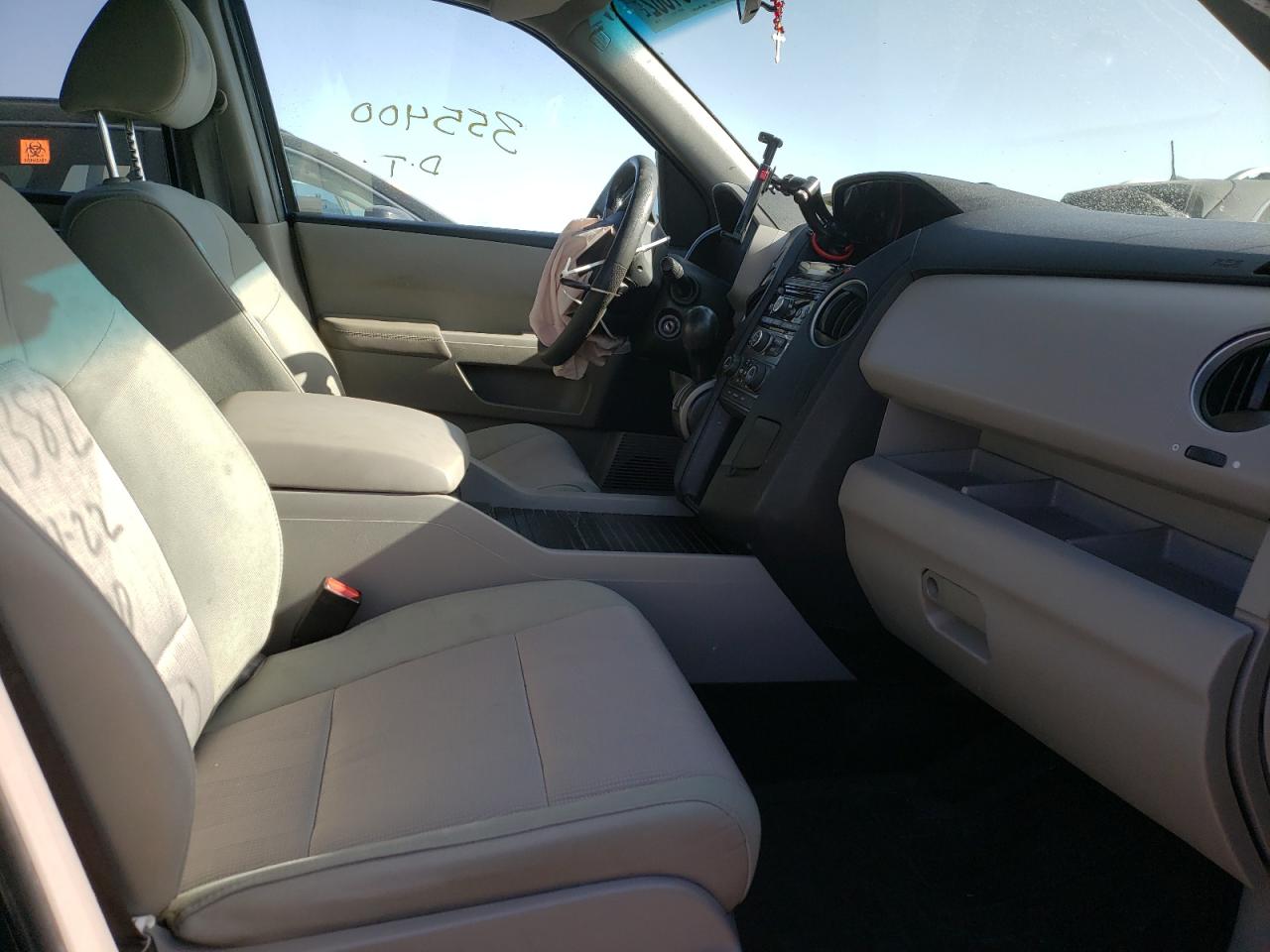 Photo 5 from auction – 2013 HONDA PILOT EX with VIN 5FNYF4H46DB026545