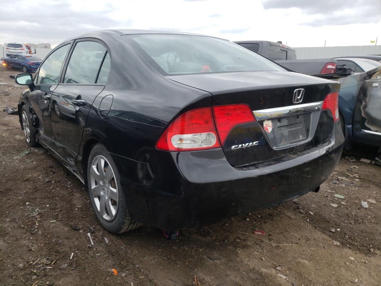 Photo 3 from auction – 2010 HONDA CIVIC LX with VIN 19XFA1F57AE078459