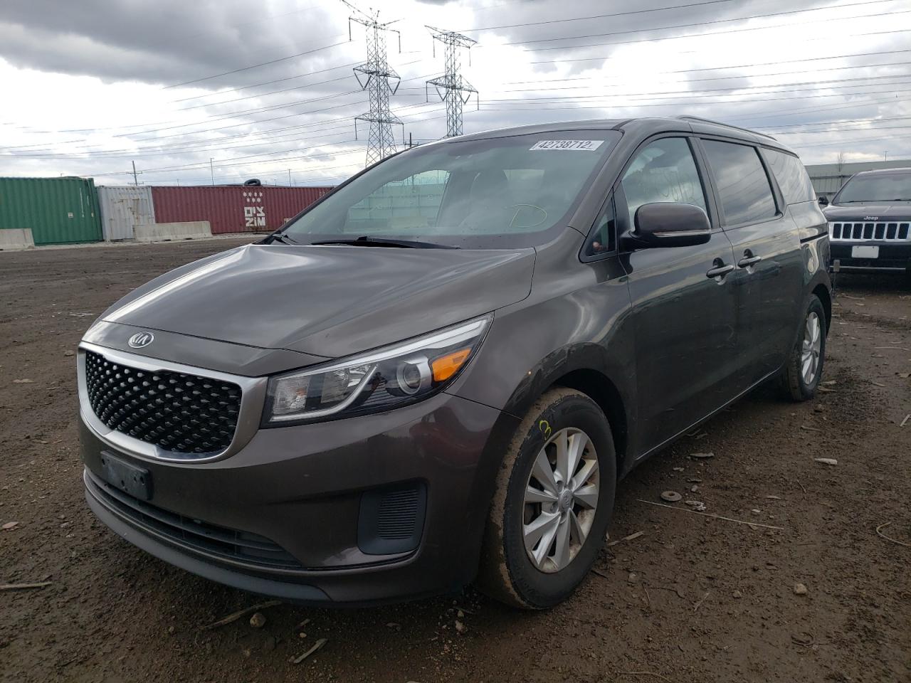 Photo 2 from auction – 2016 KIA SEDONA LX with VIN KNDMB5C16G6100981
