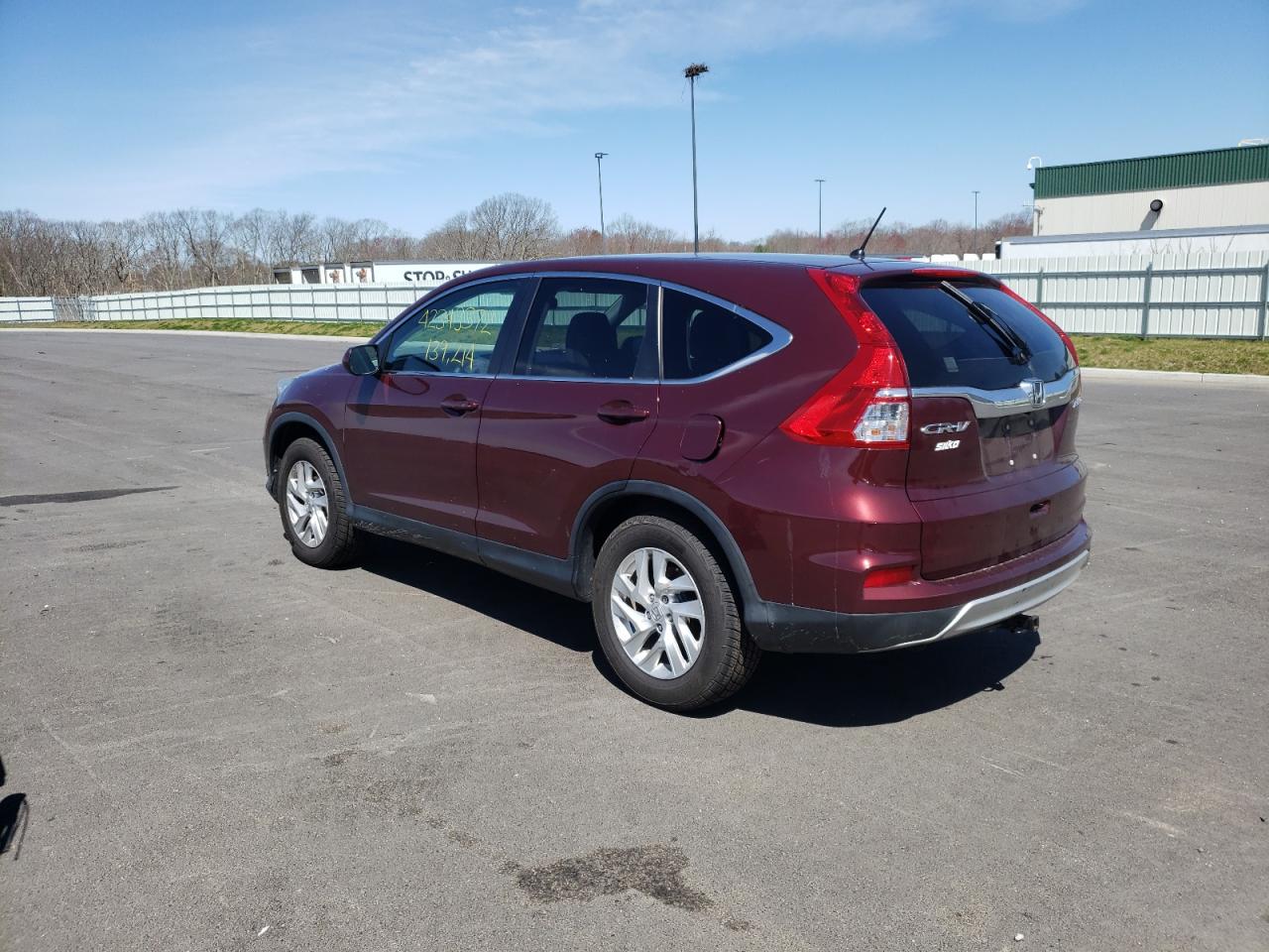 Photo 3 from auction – 2016 HONDA CR-V EX with VIN 5J6RM4H56GL054232