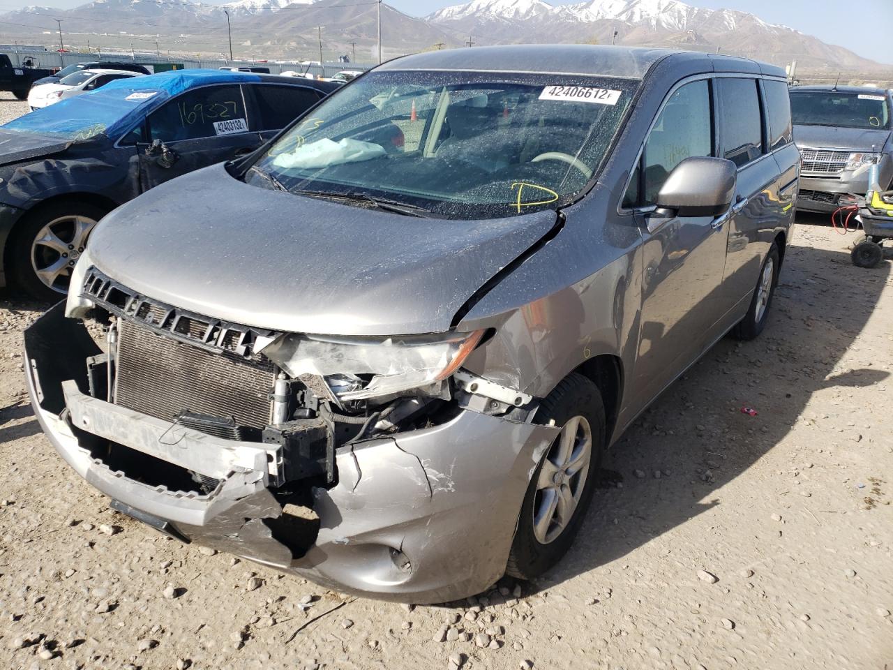 Photo 2 from auction – 2012 NISSAN QUEST S with VIN JN8AE2KP9C9042411