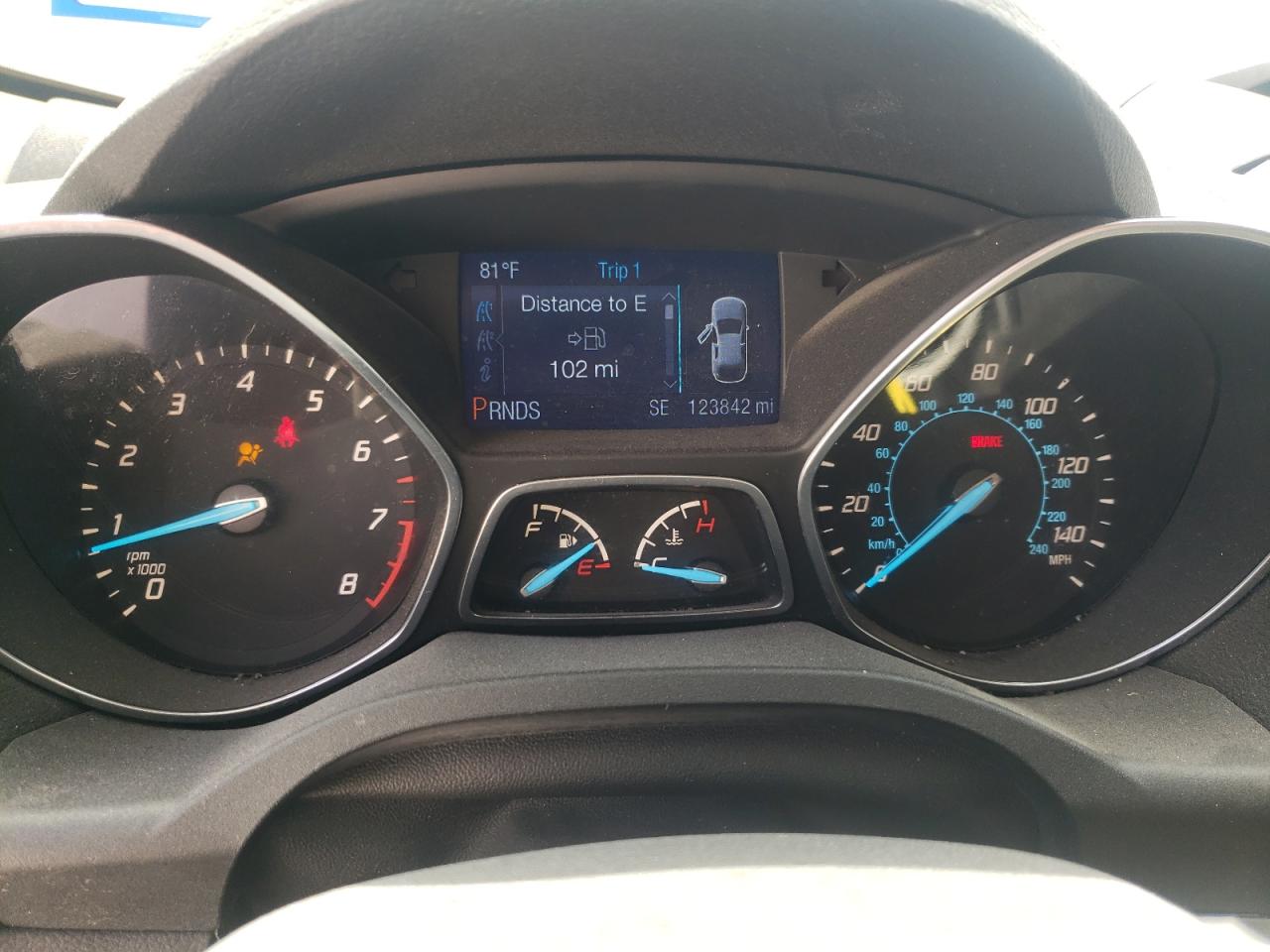 Photo 8 from auction – 2014 FORD ESCAPE SE with VIN 1FMCU0GX7EUB29093