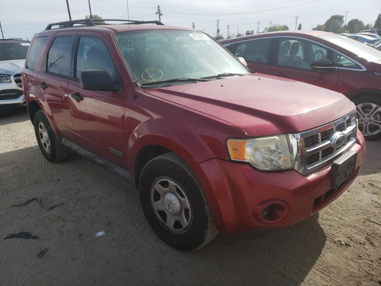 FORD ESCAPE XLS 2008 with VIN 1FMCU02Z78KB83339 - Photo from auction
