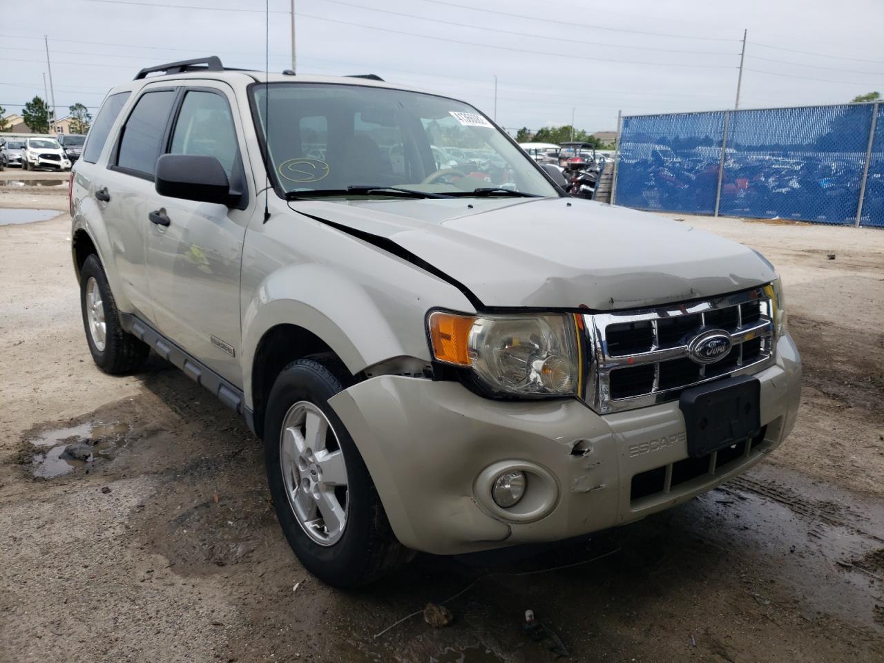 FORD ESCAPE XLT 2008 with VIN 1FMCU03Z98KE65741 - Photo from auction